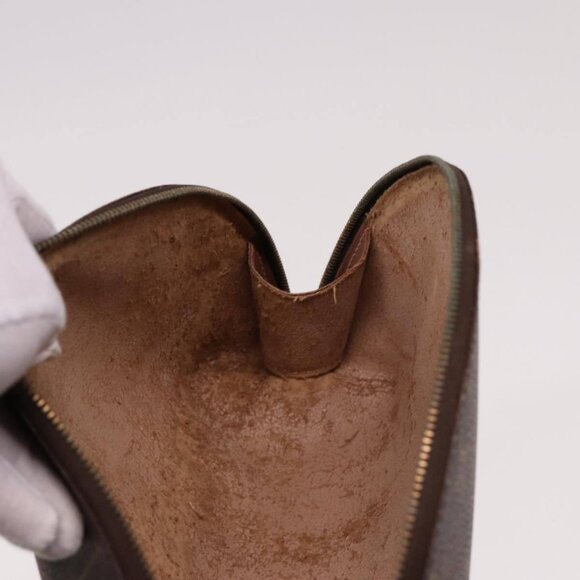 LOUIS VUITTON Monogram Trousse Demi Ronde Cosmetic Pouch - Picture 10 of 16